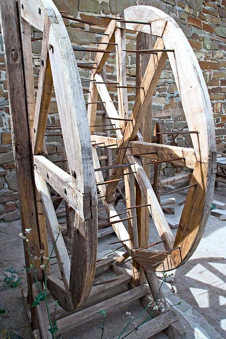 roda de despedaçamento, tortura, madeira, lâminas