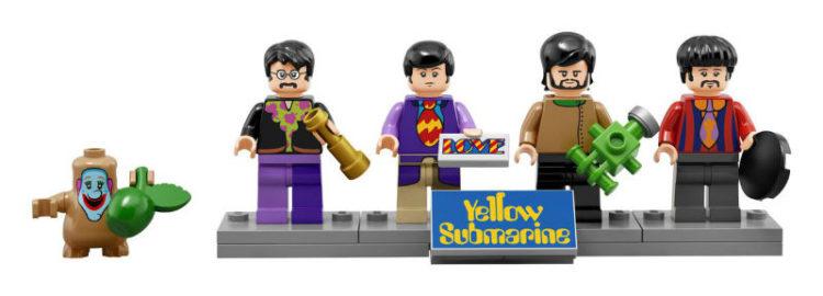 Linha de LEGO de The Beatles e Yellow Submarine