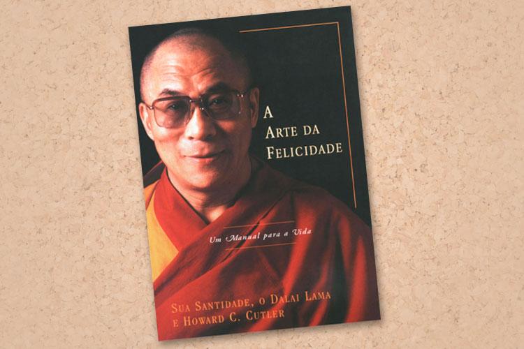 Capa do livro A Arte da Felicidade Dalai Lama