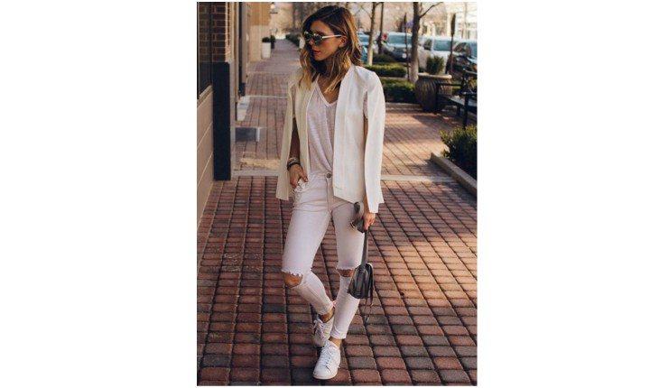 Como usar blazer branco: 19 looks para se inspirar