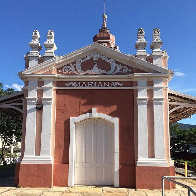 Fachada do Centro Histórico de Mariana