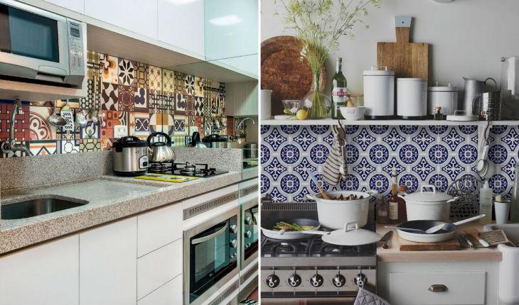 adesivos na decoração azulejo português cozinha pinterest