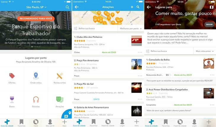 print de tela aplicativo kekanto aplicativos para encontrar restaurantes