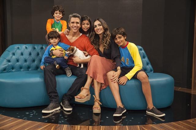 Marcio Garcia e família