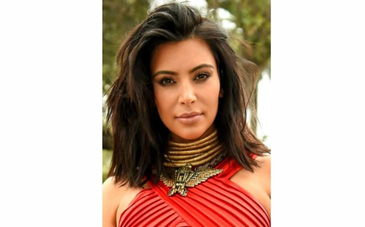 Blunt bob corte de cabelo Kim Kardashian