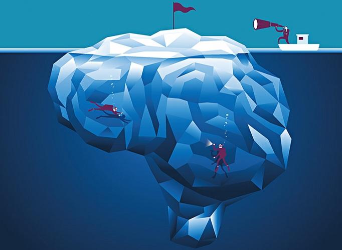 cérebro-congelado-iceberg-mergulhadores-jovens