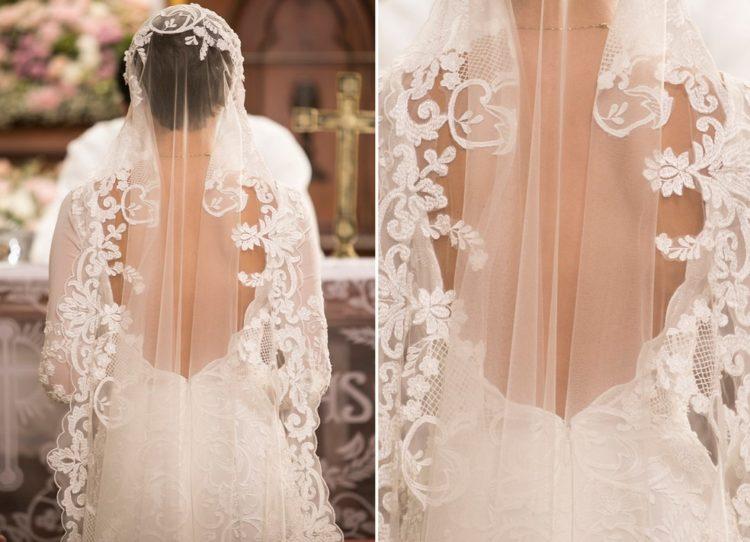 Vestido de noiva de Letícia de "A Lei do Amor"