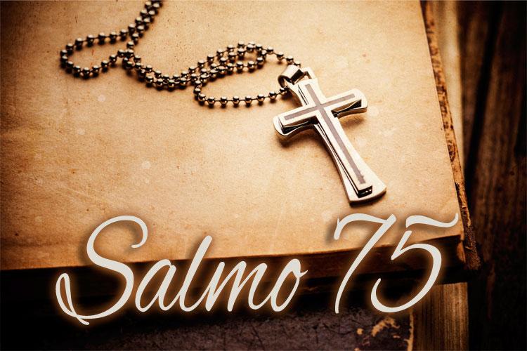 Crucifixo escrito salmo 75
