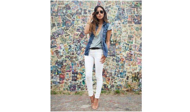 21 maneiras incríveis de usar colete jeans!