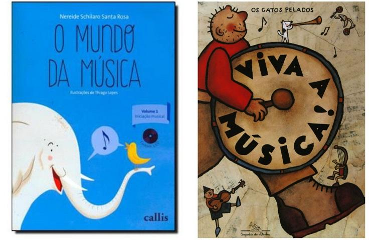 Livros infantis que ensinam música
