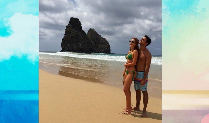 Como fazer boas fotos na praia: Marina Ruy Barbosa e marido