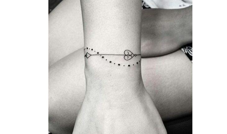 tatuagem de bracelete