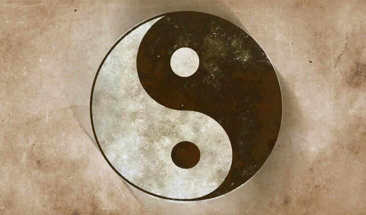 símbolo do yin e yang