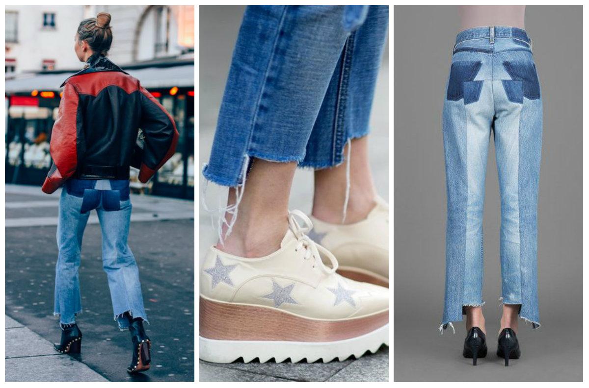 calça jeans: novidades da barra assimétrica