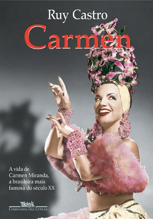 Capa livro biografia Carmen Miranda