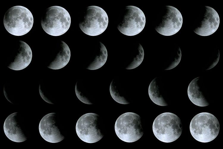 eclipse lunar penumbral e tipos de eclipse