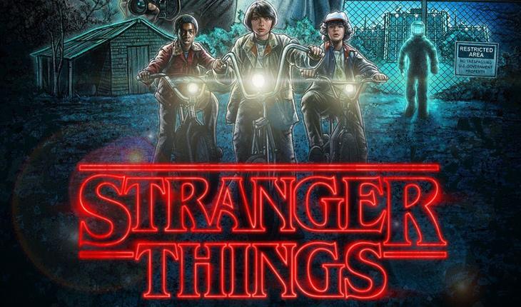 Imagem da série original Netflix Stranger Things