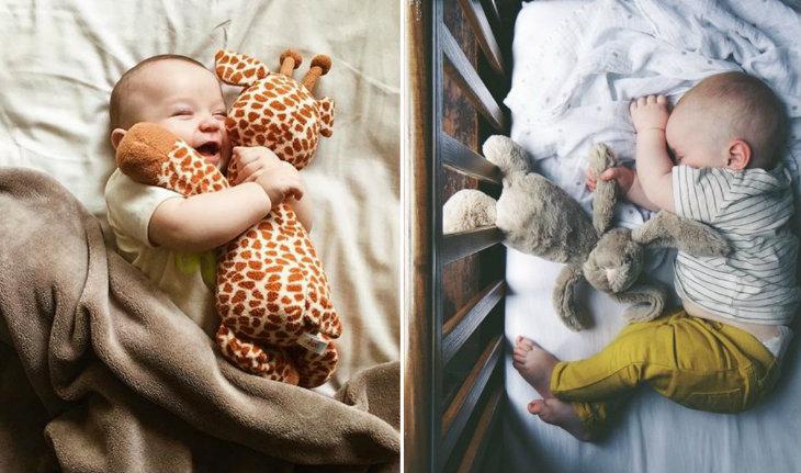 Fotos do bebê com ursinho de pelúcia pinterest