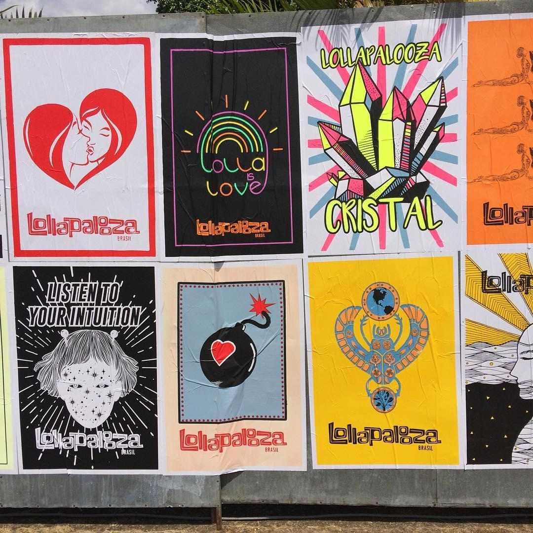 lollapalooza posters