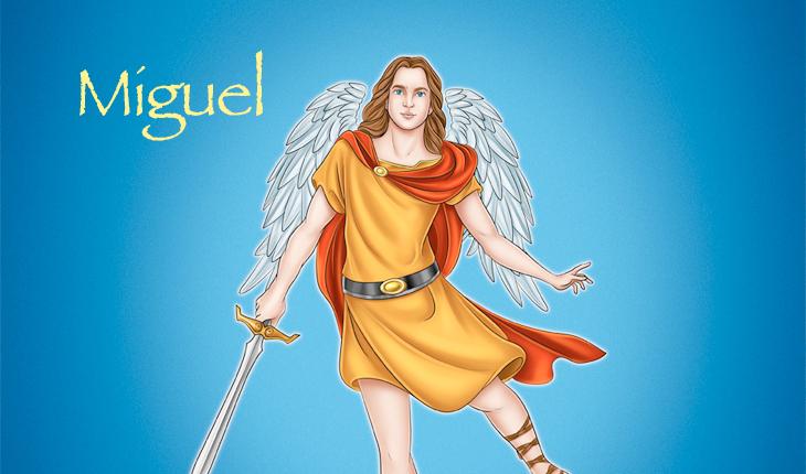 Ilustração do arcanjo Miguel
