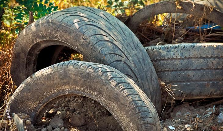 pneus velhos