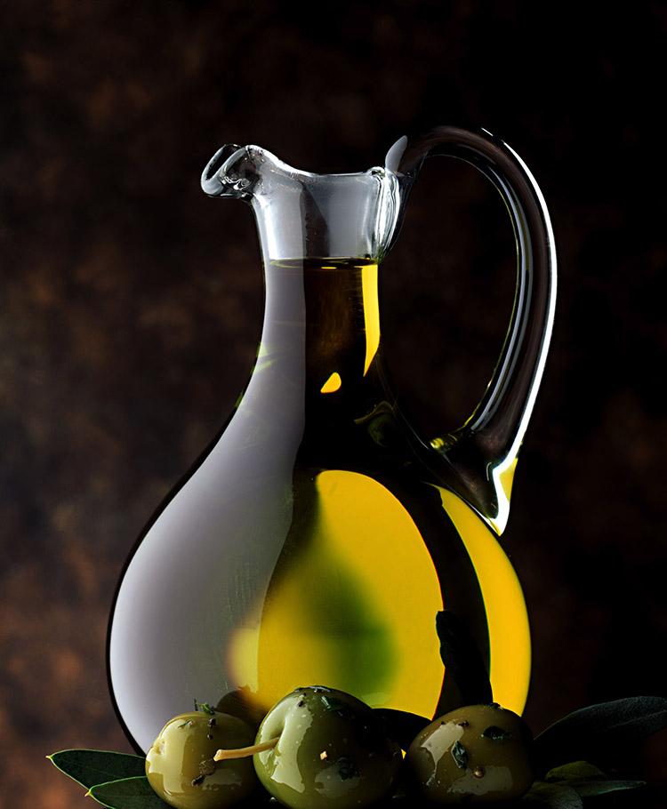 Pote de azeite de oliva