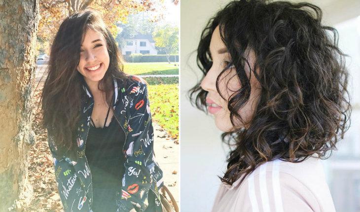 antes e depois dos cabelos das famosas em 2017 Bruna Vieira Instagram