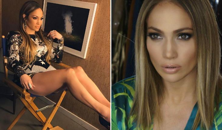 antes e depois dos cabelos das famosas em 2017 Jennifer Lopez Instagram