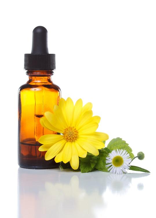 vidrinho de conta-gotas com homeopatia, o remédio é uma terapia alternativa para as doenças da tireoide.