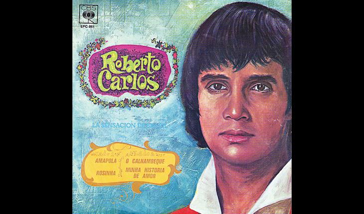 imagens da vida e carreira de Roberto Carlos