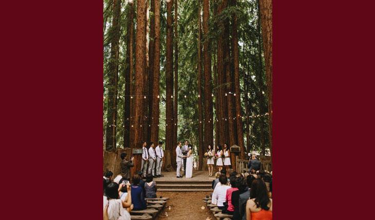 Casamento na floresta