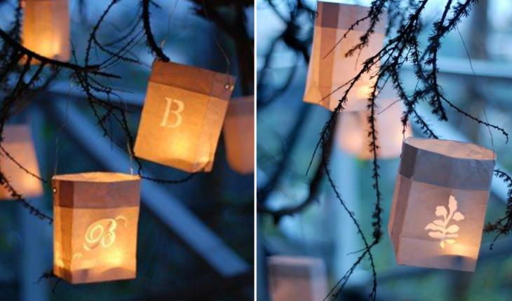 lanternas decorativas de papel personalizadas pinterest