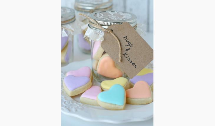 lembrancinhas doces para o casamento biscoitos amanteigados pinterest