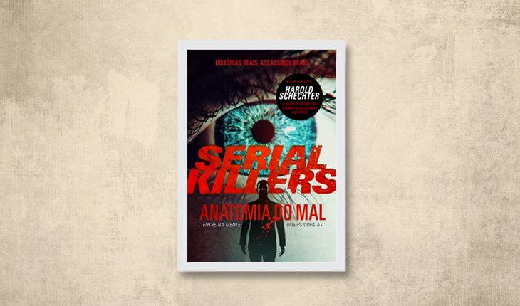 capa do livro Serial Killers - Anatomia do Mal, da editora DarkSide Books