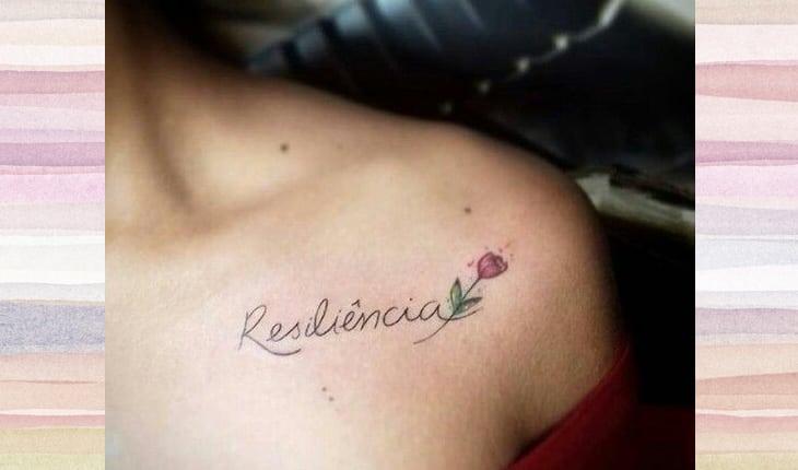 tatuagem de resiliência