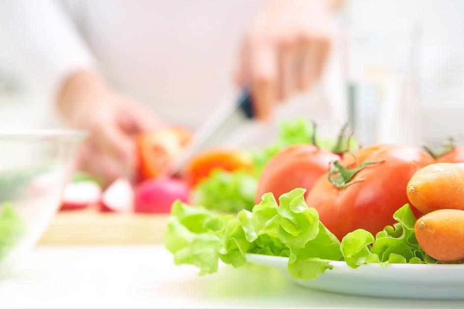 Lembre-se de sempre higienizar corretamente todos os legumes e verduras que irá consumir. 