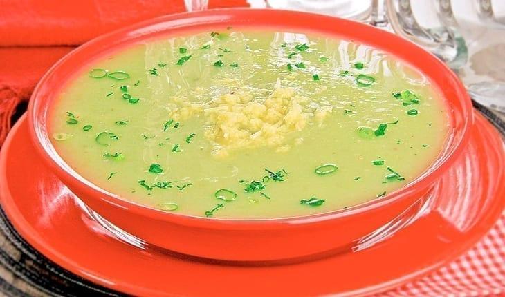 sopas para o inverno Sopa de batata-doce com gengibre