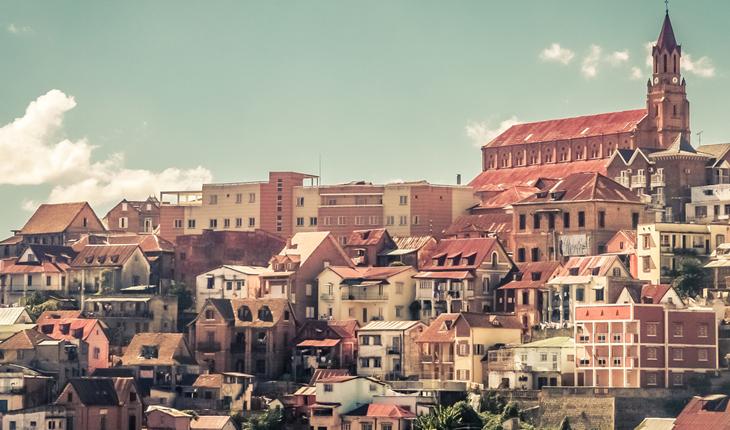 foto de Antananarivo com várias casas