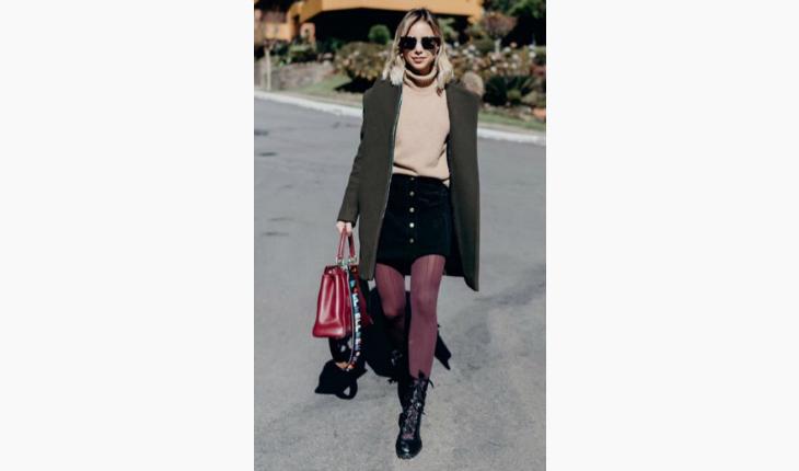estilo da blogueira Luisa Accorsi looks colorido inverno pinterest