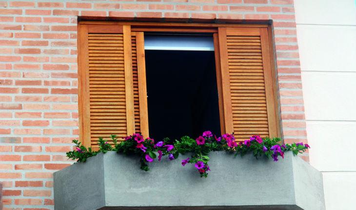 janela com flores