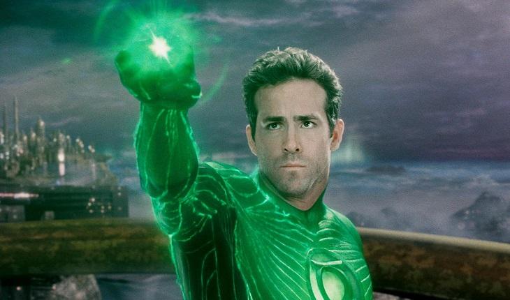 Lanterna Verde apontando o anel para cima frases de filmes de super-heróis