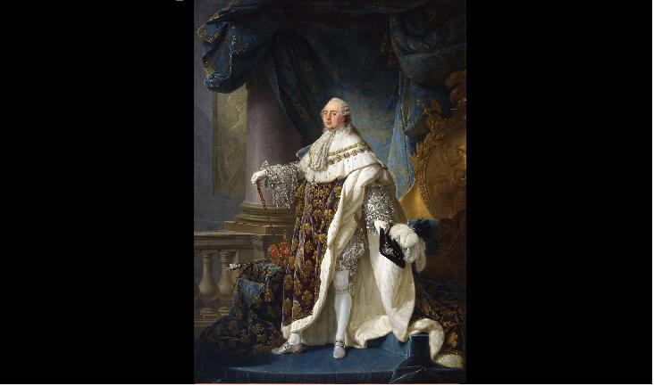 reis e rainhas: pintura de Luis XVI França
