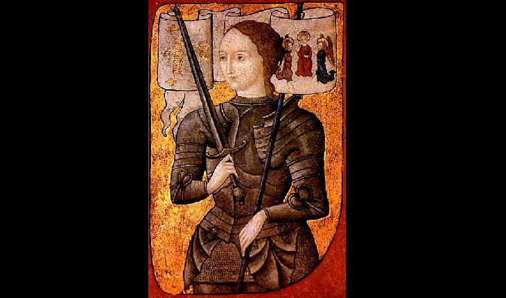 Imagem de Santa Joana d'Arc - nomes de santos