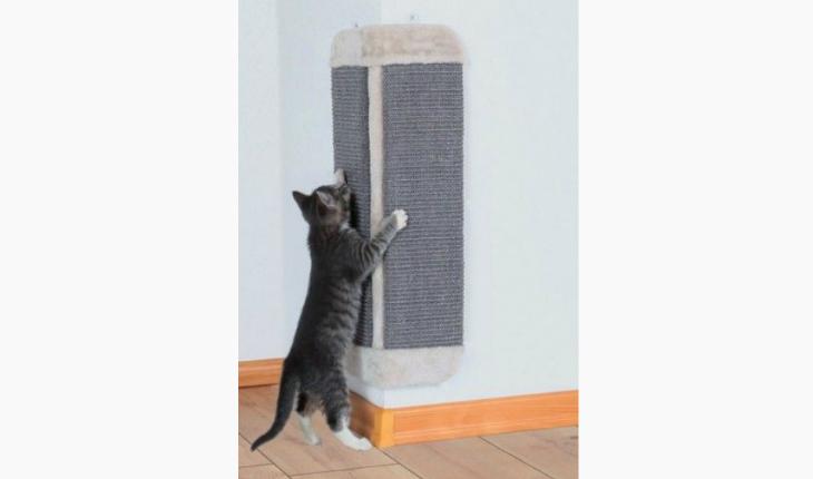 decoração gatos em casa arranhador no canto da parede pinterest