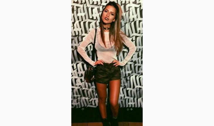 Giordana Serrano blusa transparente instagram