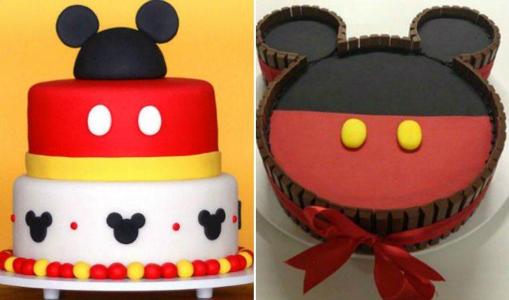 Festa do Mickey bolos decorados pinterest