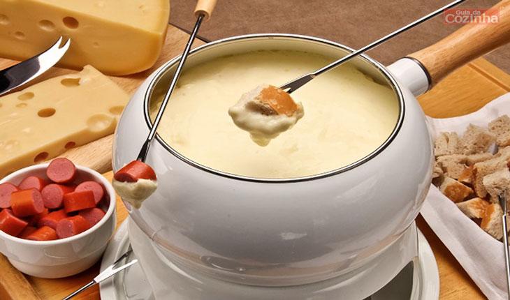 receita de fondue de 2 queijos
