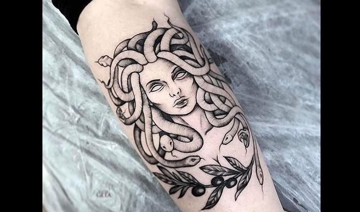 Medusa no braço