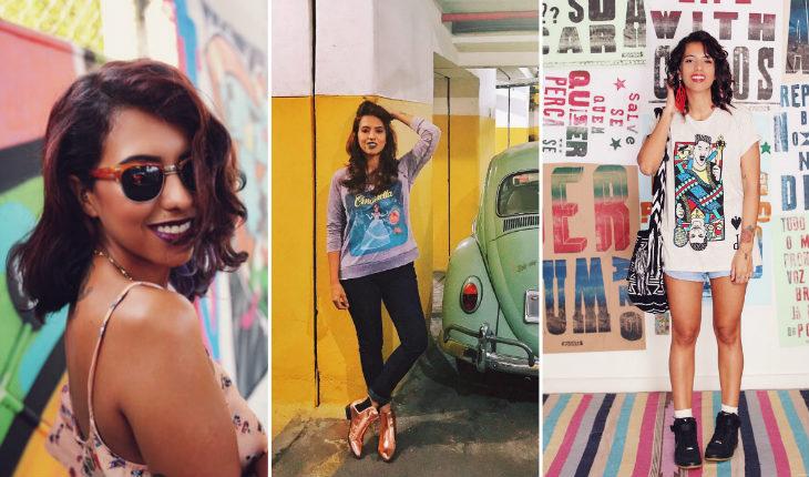 truques das fotos de blogueiras Carla Lemos Modices fundo colorido instagram