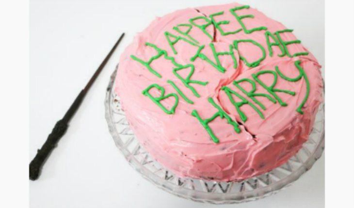 Festa Harry Potter bolo decorado do filme pinterest